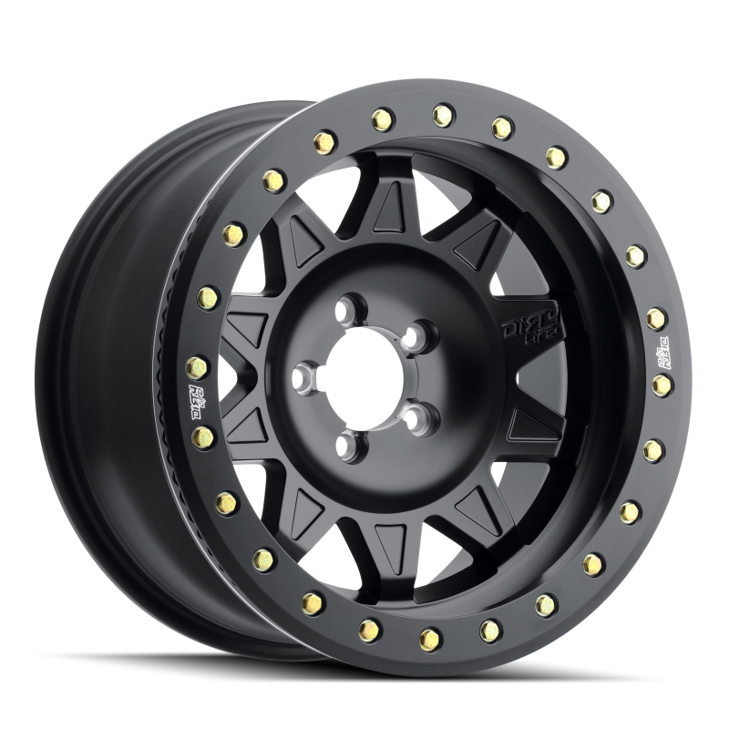 Dirty Life 9302 Roadkill 17x9 Beadlock Wheel, 5x127 Bolt Pattern, -38mm Offset, Matte Black