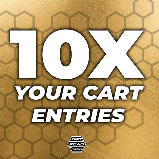 10X Your Cart Entries *Please only add one multiplier to cart*
