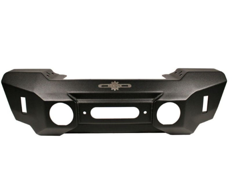 Rock Slide Engineering FB-S-310-JL Appalachian Steel Mid Stubby Bumper with Winch Plate