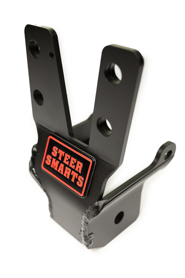 YETI XD™ 2018-2026+ JL/JT Sector Shaft Brace With Frame Side Track Bar Reinforcement Bracket - STEEL STEERING BOX ONLY (Part# 79041001)