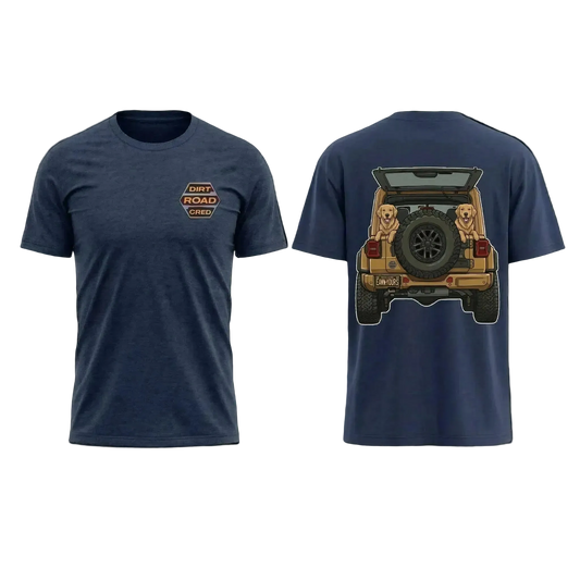 Dirt Road Cred Big Dawg Golden Rides Shirt