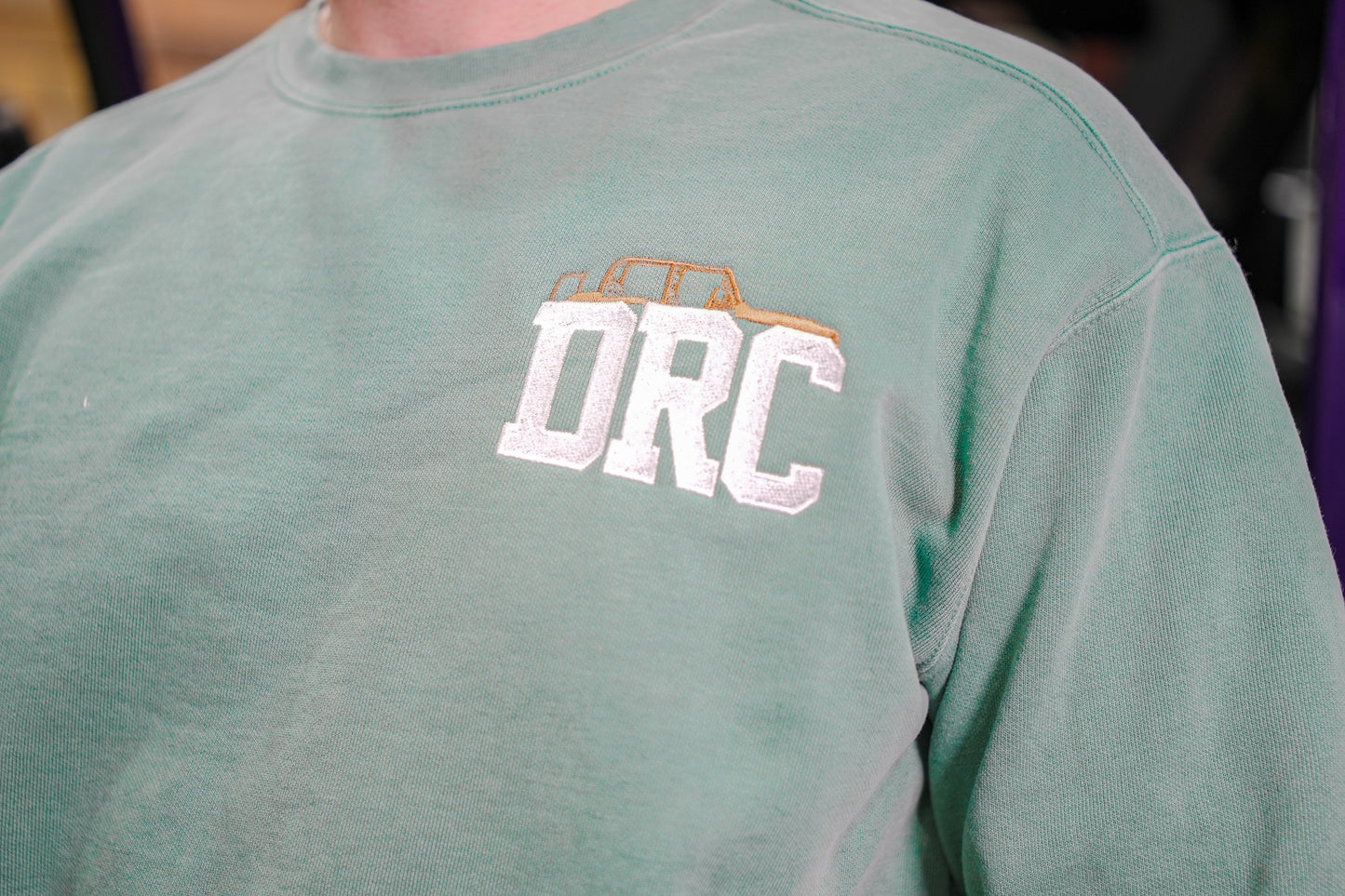90's Green DRC Crew Neck Sweatshirt