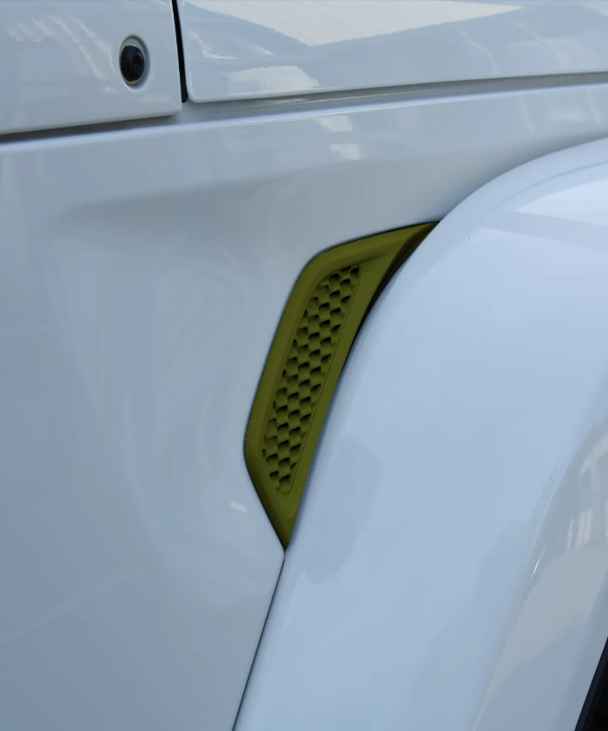Distinction Applied Jeep Wrangler JL and Jeep Gladiator JT Fender Vents SINGLE COLOR