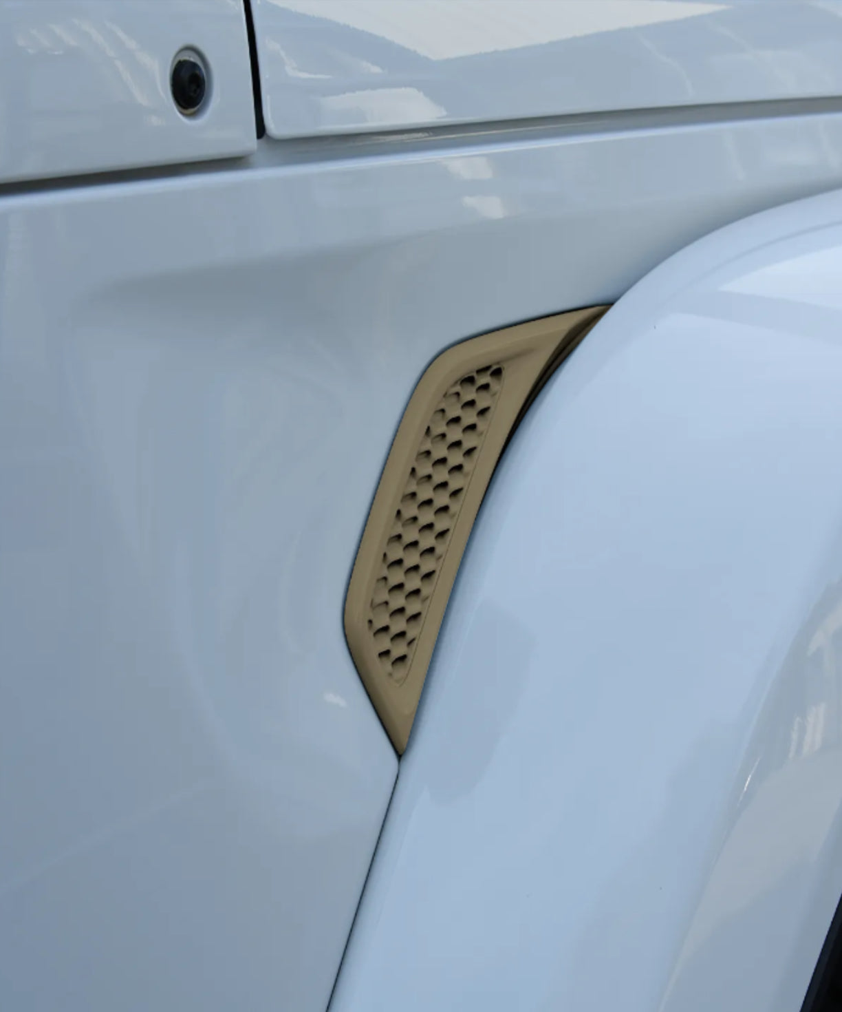 Distinction Applied Jeep Wrangler JL and Jeep Gladiator JT Fender Vents SINGLE COLOR