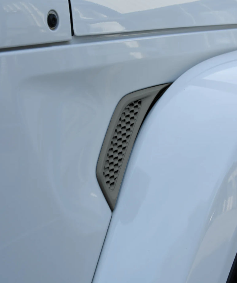 Distinction Applied Jeep Wrangler JL and Jeep Gladiator JT Fender Vents SINGLE COLOR