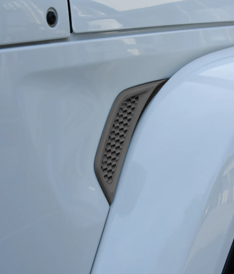 Distinction Applied Jeep Wrangler JL and Jeep Gladiator JT Fender Vents SINGLE COLOR