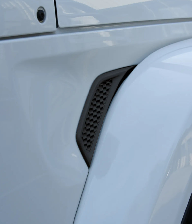 Distinction Applied Jeep Wrangler JL and Jeep Gladiator JT Fender Vents SINGLE COLOR