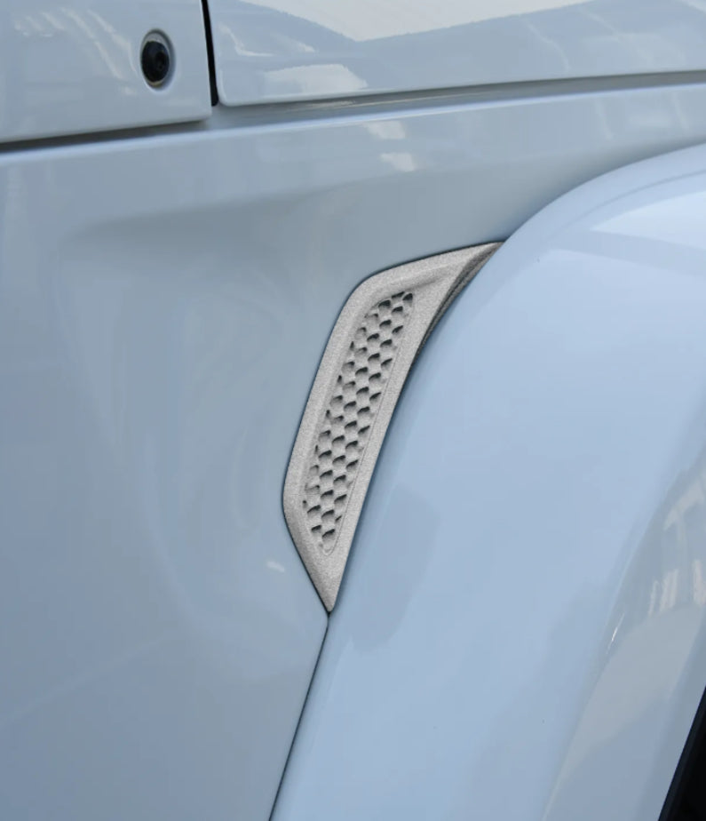 Distinction Applied Jeep Wrangler JL and Jeep Gladiator JT Fender Vents SINGLE COLOR