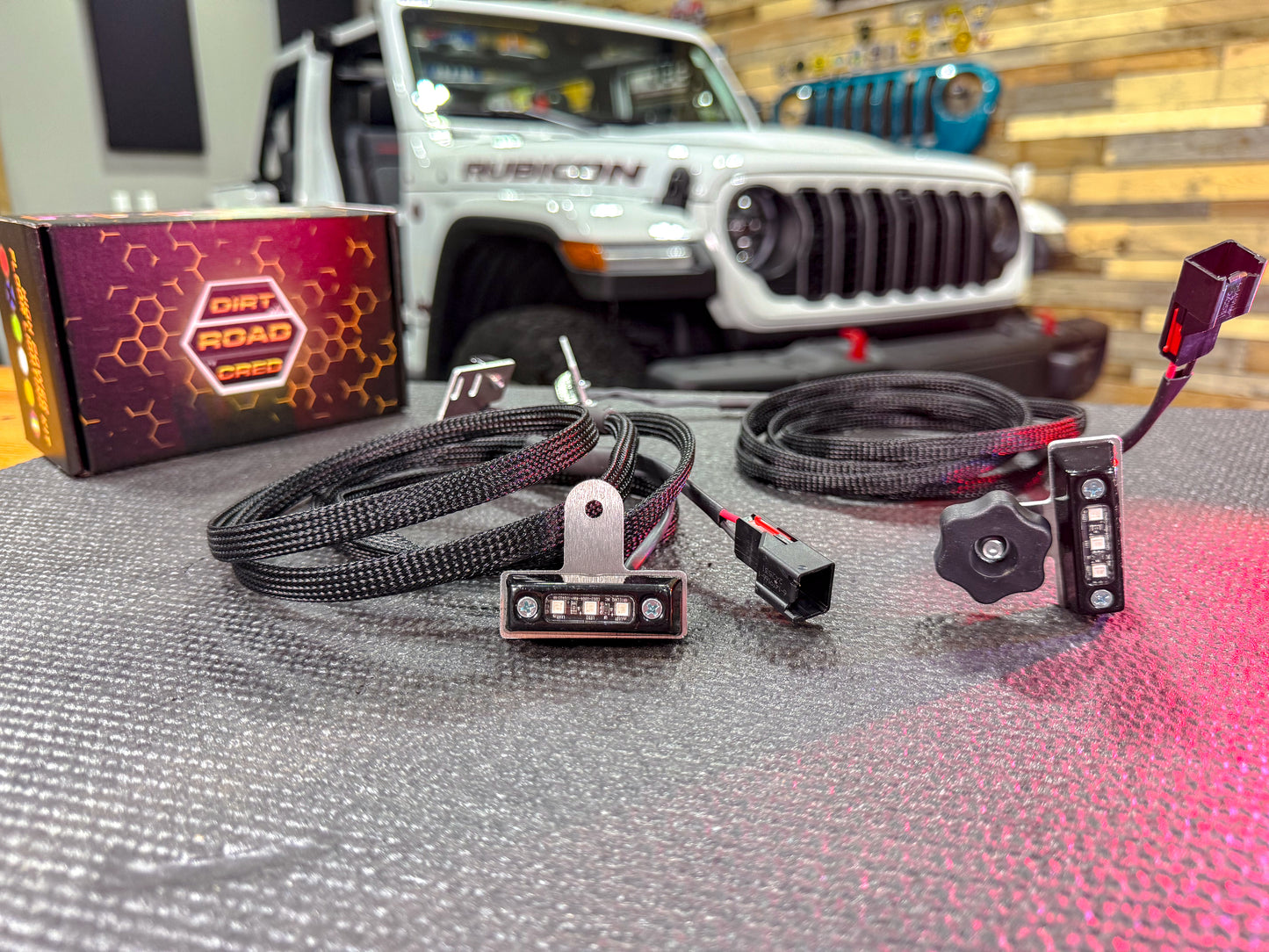 Dirt Road Cred Products LLC Full Jeep Interior Lighting Kit for Jeep Wrangler and Gladiator