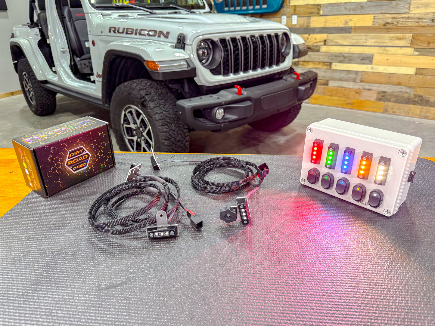 Dirt Road Cred Products LLC Full Jeep Interior Lighting Kit for Jeep Wrangler and Gladiator