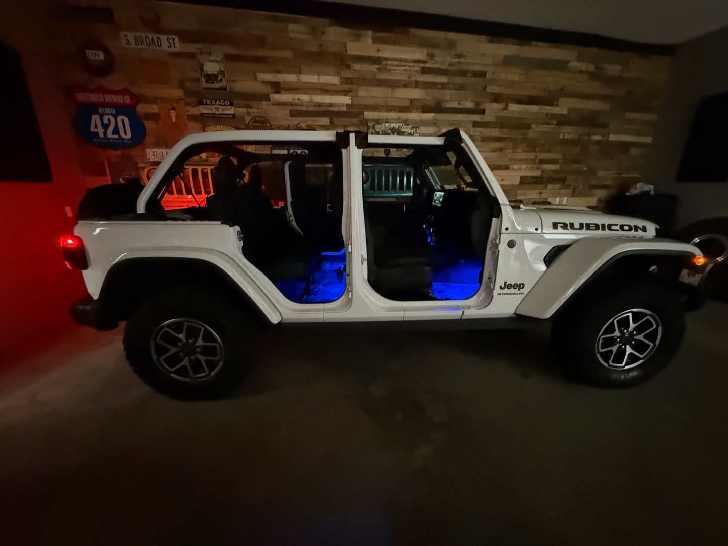 Dirt Road Cred Products LLC Full Jeep Interior Lighting Kit for Jeep Wrangler and Gladiator