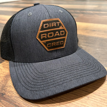 Dirt Road Cred Trucker Hat Black / Grey