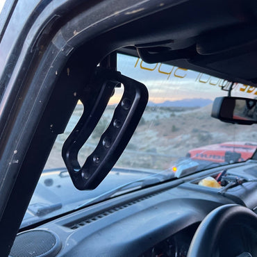 Front Loop Grab Handles for 2007-2018 Jeep Wrangler JK - CMM Offroad