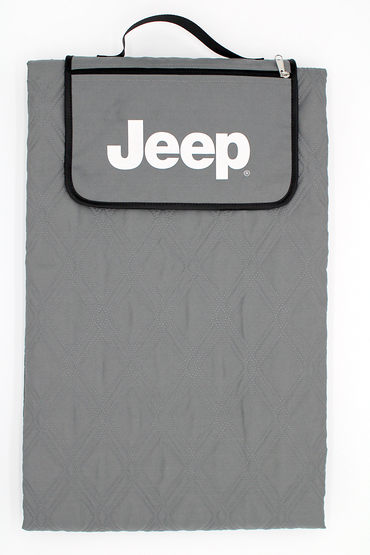 Jeep 72 In x 60 In Woven Water-Resistant Utility Blanket