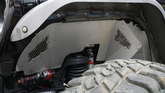 High Clearance Front Inner Fenders for Jeep JL/JLU/JT for 40"+ Tires