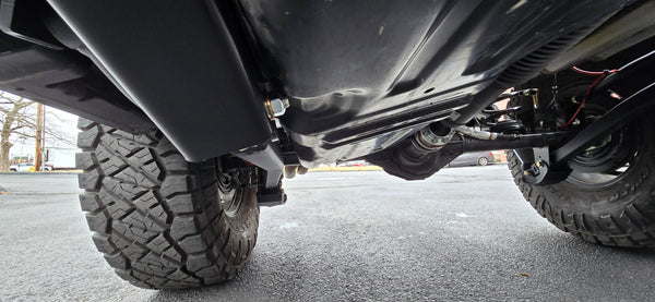 Jeep Wrangler Rear Bolt On Shock Bracket Control Arm Skids (2018+, JL)