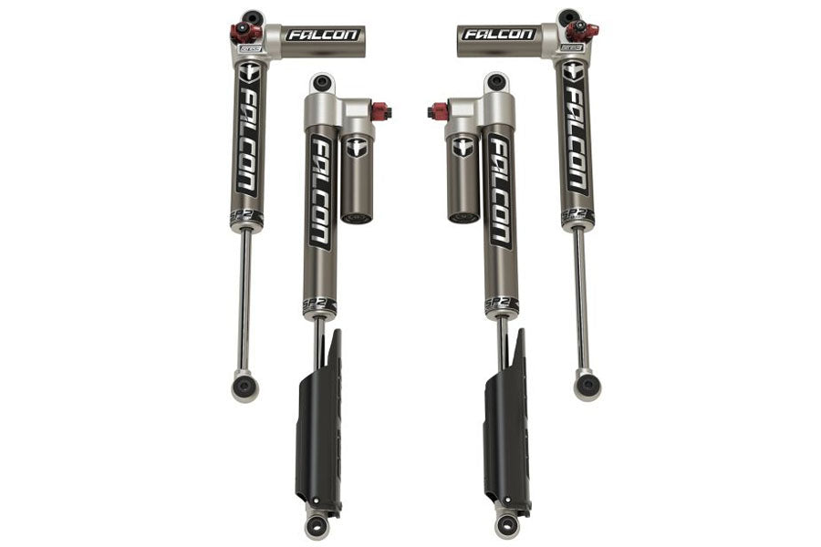 TeraFlex JT EcoDiesel Falcon SP2 3.3 Fast Adjust Piggyback Shock Kit for 0–1.5-Inch Lift