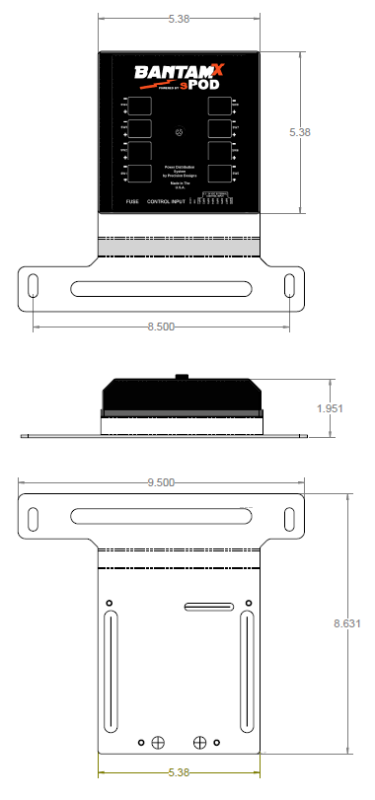 sPOD BantamX HD for Jeep JL/JT, Part Number 870025