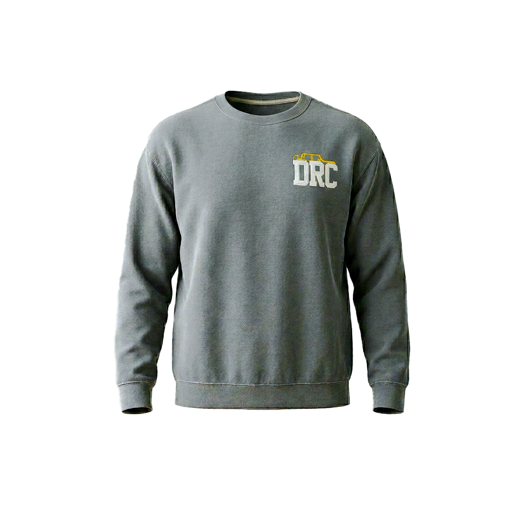 Dark Gray DRC Crew Neck Sweatshirt – DIRT ROAD CRED