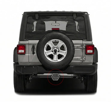 Dirt Road Cred Logo Cast Aluminum Hitch Cover - MADE IN THE USA