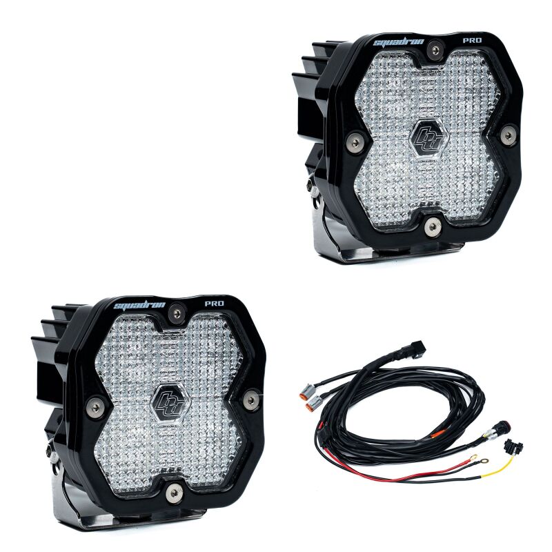 Baja Designs Squadron-R 2.0 Sport LED Work/Scene Lights, Pair - Part Number 5878062