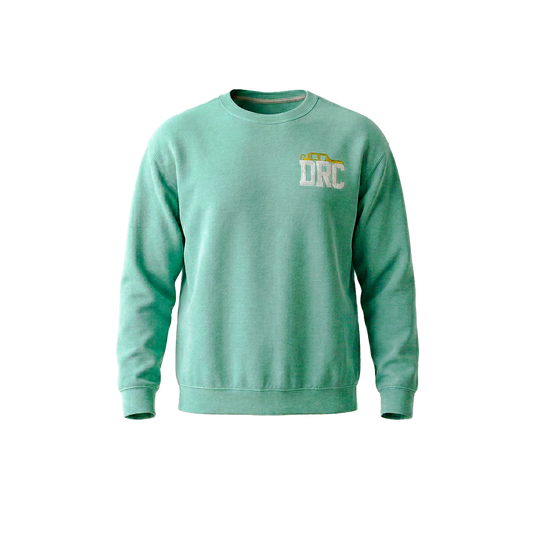 90's Green DRC Crew Neck Sweatshirt
