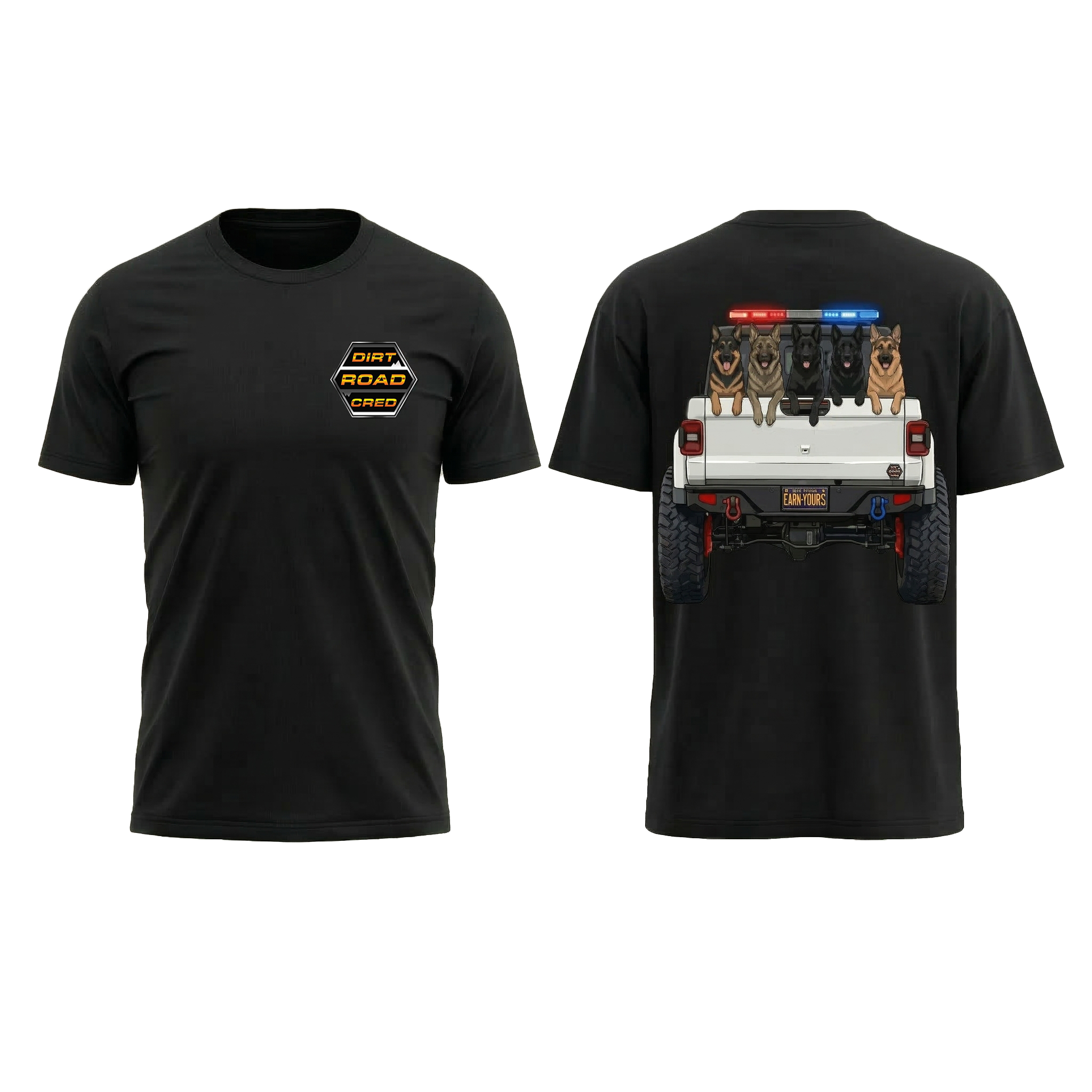 Dirt Road Cred Big Dawg Patrol Shirt – DIRT ROAD CRED