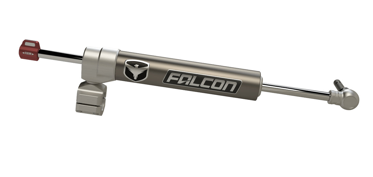 TeraFlex Falcon Nexus EF 2.2 Fast Adjust Steering Stabilizer with HD Tie Rod for RHD JK