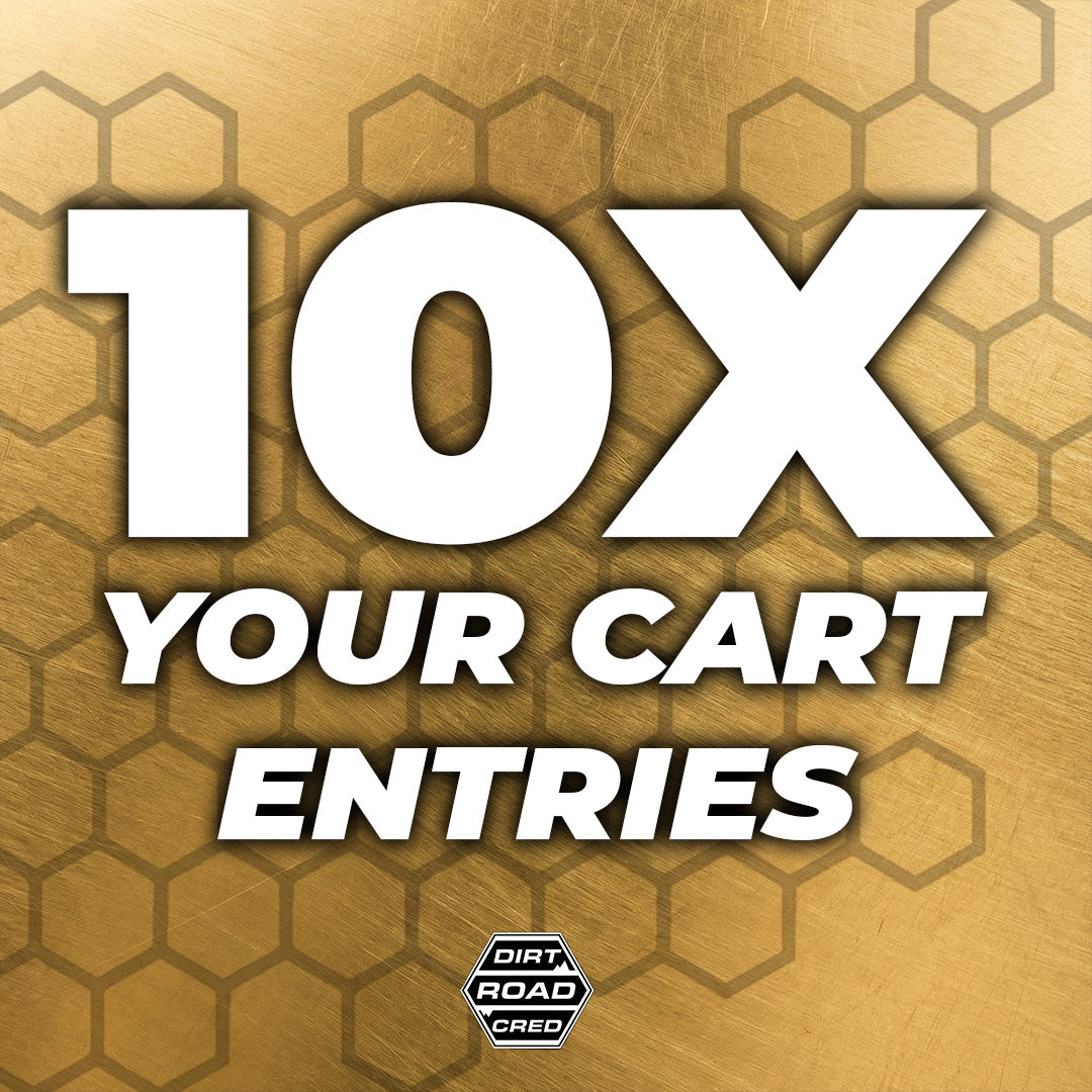 10X Your Cart Entries *Please only add one multiplier to cart*