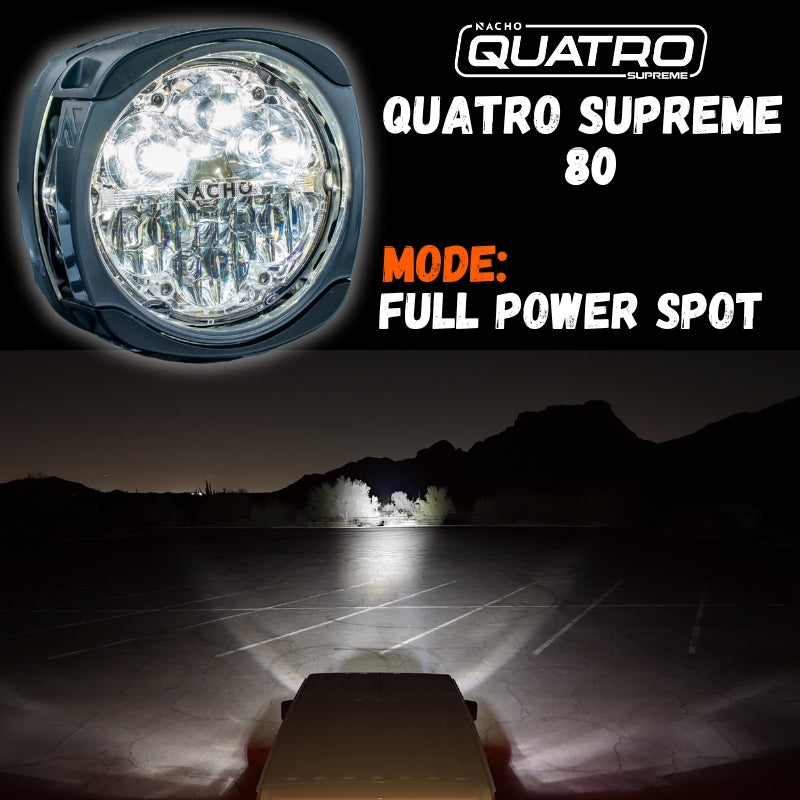 Nacho Offroad Technology Quatro Supreme 80 PM435 Multi-Zone LED Light