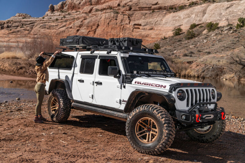 AMP Research PowerStep XL Electric Running Boards 77135-01A for 2020-2024 Jeep Gladiator