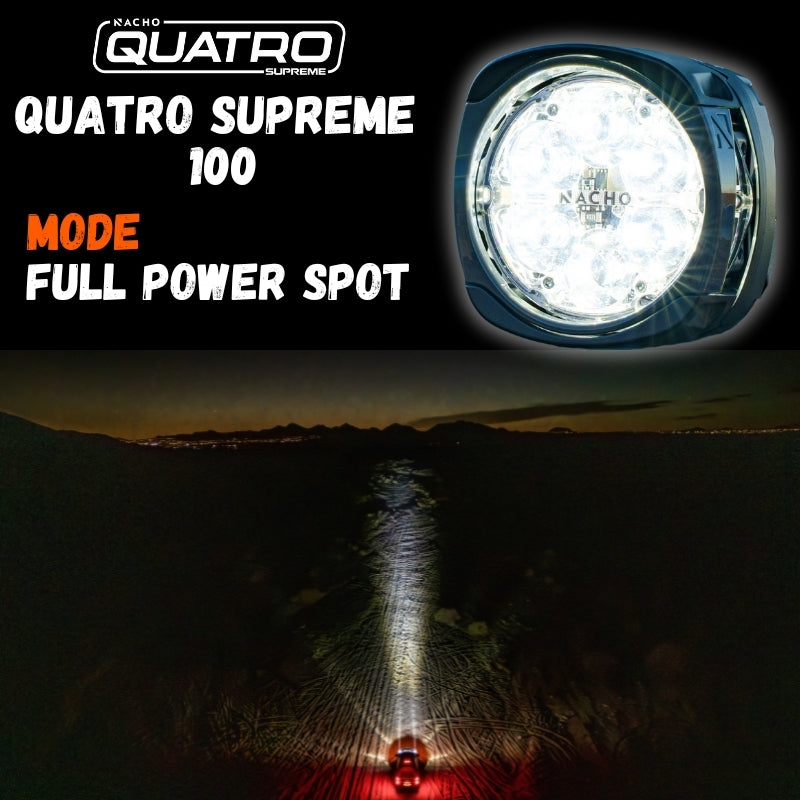 Nacho Offroad Technology Quatro Supreme 100 4-Inch Off-Road Light PM415