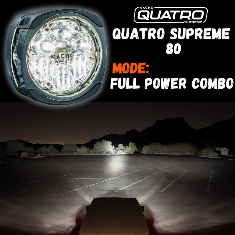 Nacho Offroad Technology Quatro Supreme 80 PM435 Multi-Zone LED Light