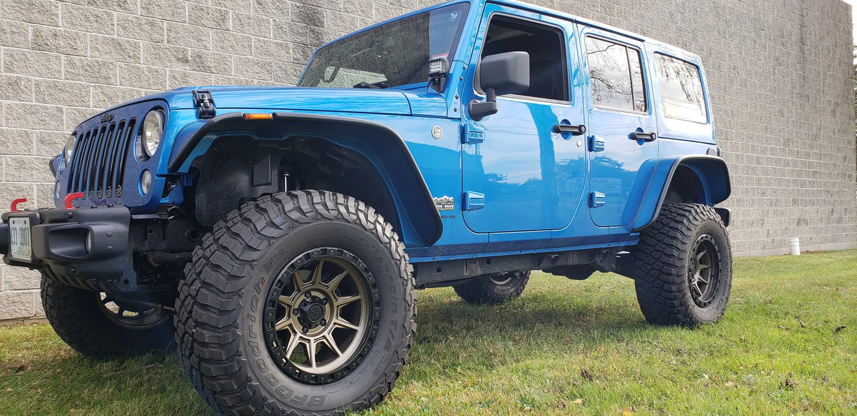 Clayton Off-Road Overland Plus Short Arm Suspension System for JK Wrangler