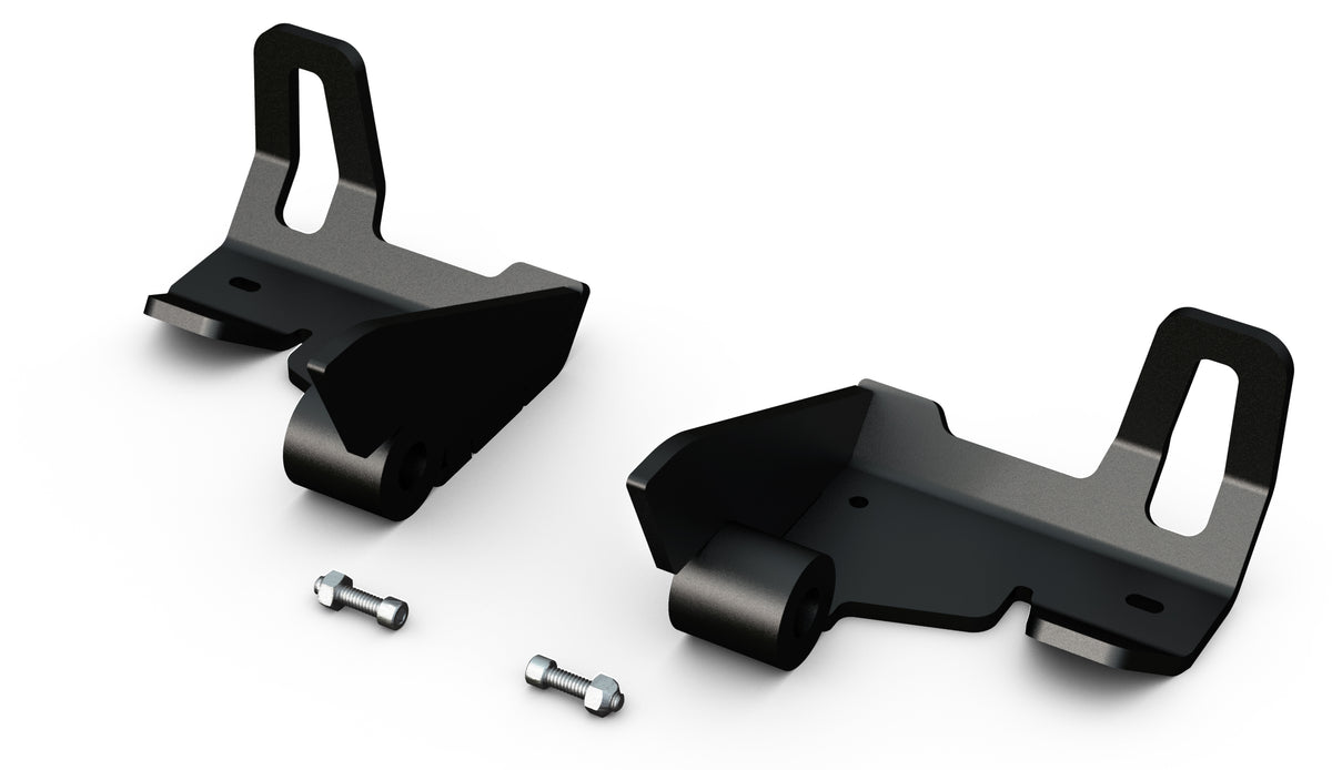 TeraFlex Suspension Falcon Bolt-On Shock Skid Plate Kit for Rear Applications 36-07-01-200