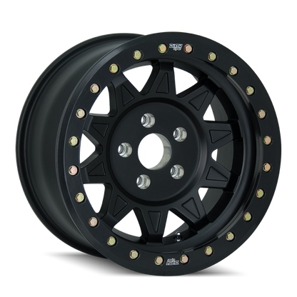 Dirty Life 9302 Roadkill 17x9 Beadlock Wheel, 5x127 Bolt Pattern, -38mm Offset, Matte Black