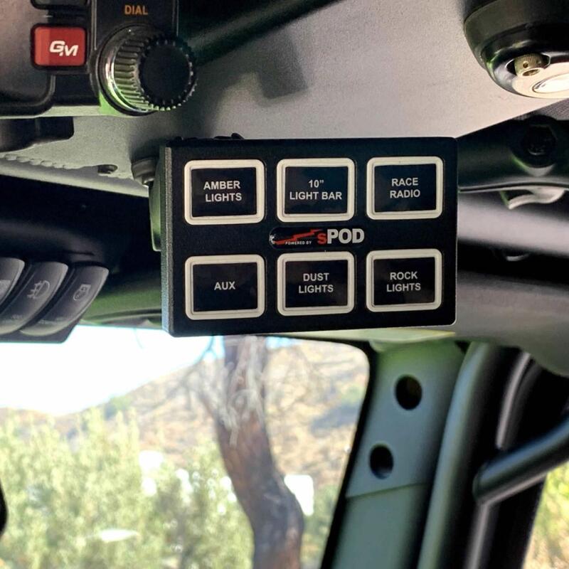 SPOD SourceLT M6 873175 6-Circuit Control System for 2007–2018 Jeep Wrangler JK