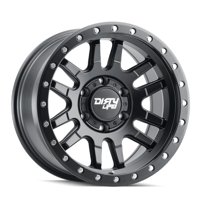 Dirty Life Canyon Pro 9309 17x9 Matte Black Wheel 9309-7973MB12