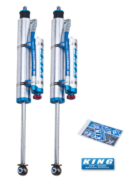 King Shocks 25001-180A Front 2.5-Inch Piggyback Reservoir Shocks for Jeep Wrangler JK
