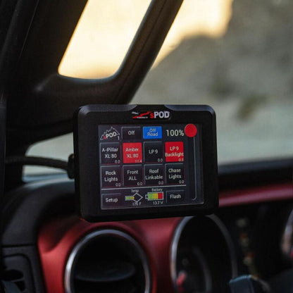 SPOD BantamX Touchscreen for Jeep JL/JT – Part Number 870040