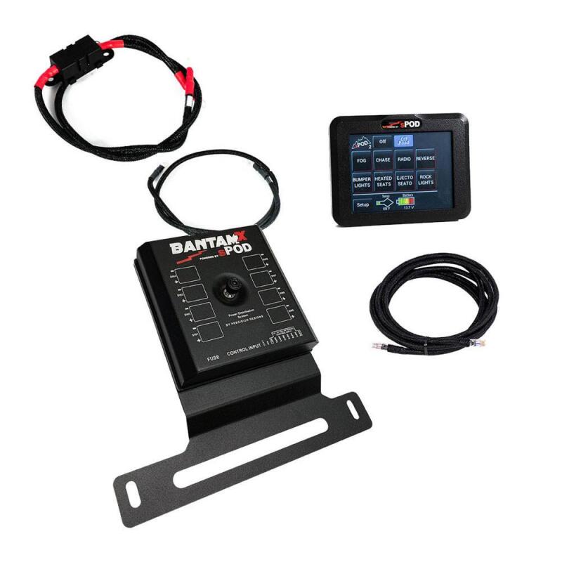 SPOD BantamX Touchscreen for Jeep JL/JT – Part Number 870040