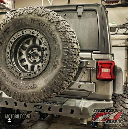 Crusher Rear Bumper w/ Spare Cutout for Jeep JL