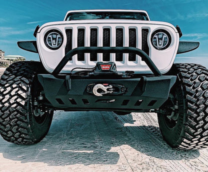 Crusher Front Bumper w/ Bull Bar for Jeep JL / JT Gladiator