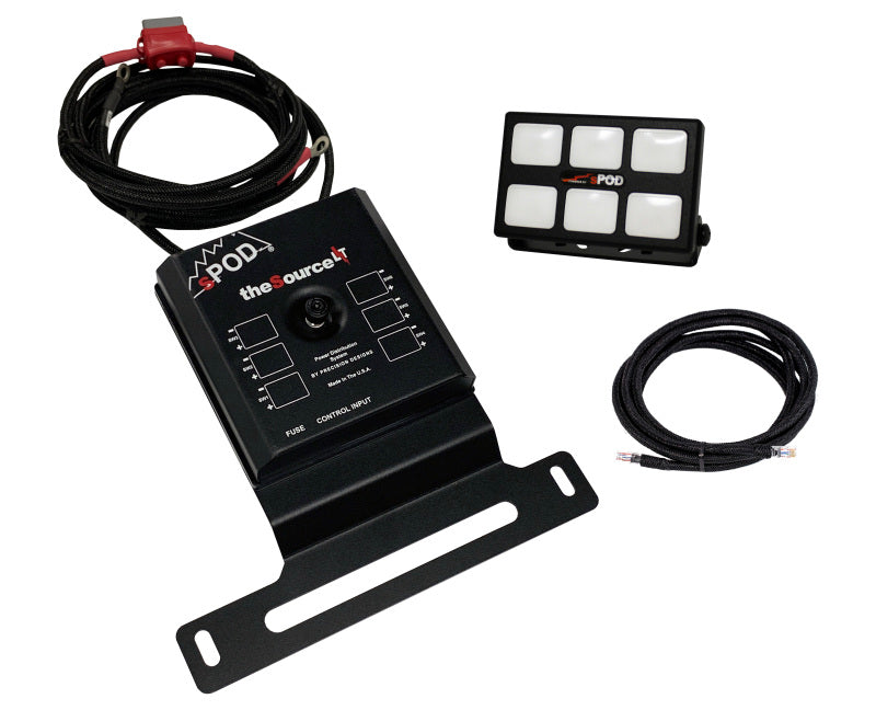 sPOD SourceLT with Mini6 6-Circuit Control System for Jeep JL/JT – Part 873180