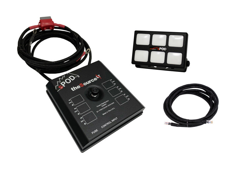 sPOD SourceLT with Mini6 6-Circuit Control System for Jeep JL/JT – Part 873180