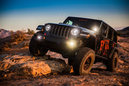 FOX Performance Series Front Reservoir Shocks for 2018–2019 Jeep Wrangler, 3.5–4-Inch Lift, Part Number 885-24-185