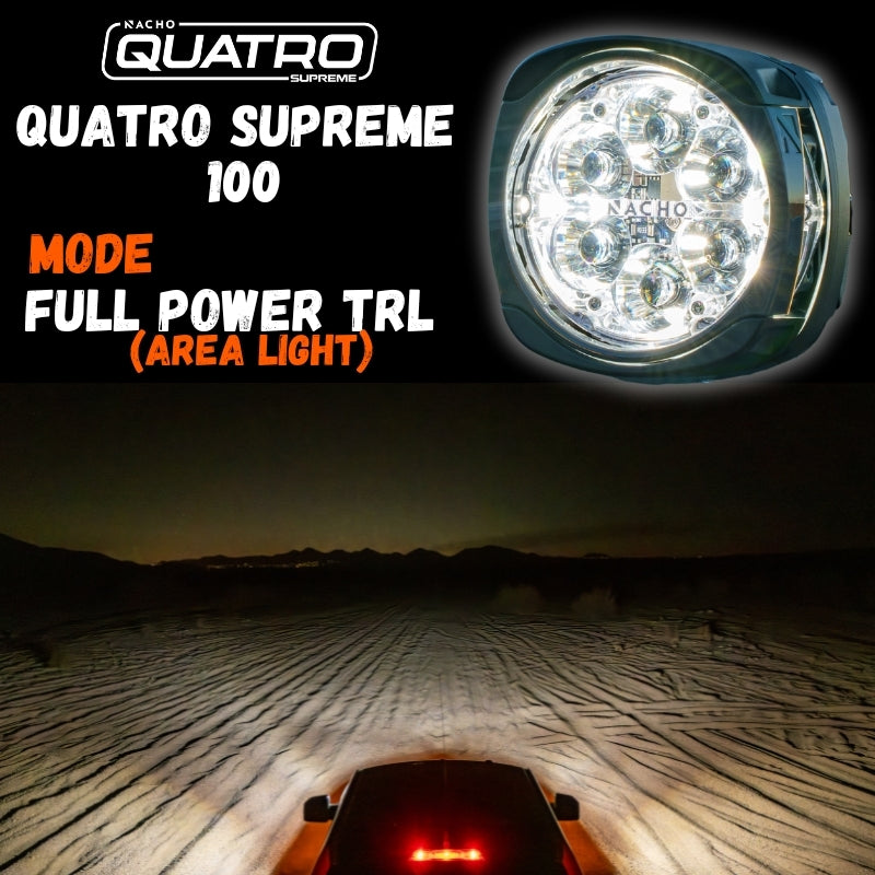 Nacho Offroad Technology Quatro Supreme 100 4-Inch Off-Road Light PM415
