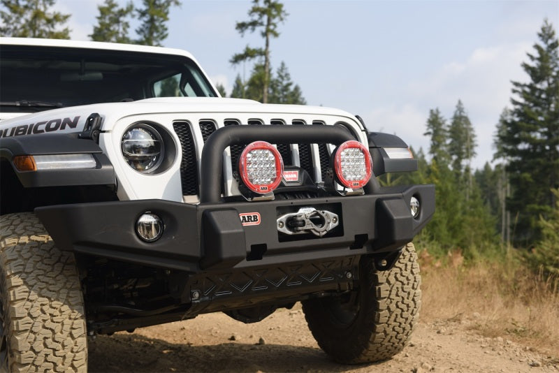 ARB 3450440 JL Deluxe Front Bumper for 2018-2019 Jeep Wrangler