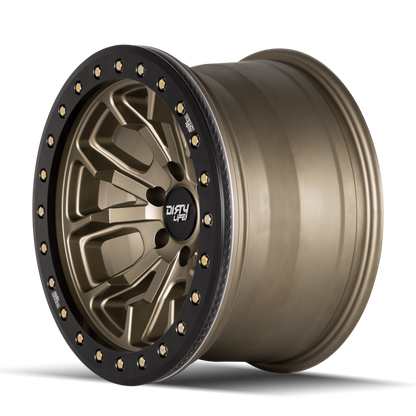Dirty Life DT-1 9303 17x9 Cast Wheel, 5x127 Bolt Pattern, -12mm Offset, Satin Bronze