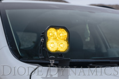 Diode Dynamics SS3 Pro ABL Yellow SAE Fog LED Pods, Standard Beam, Pair - DD6890P